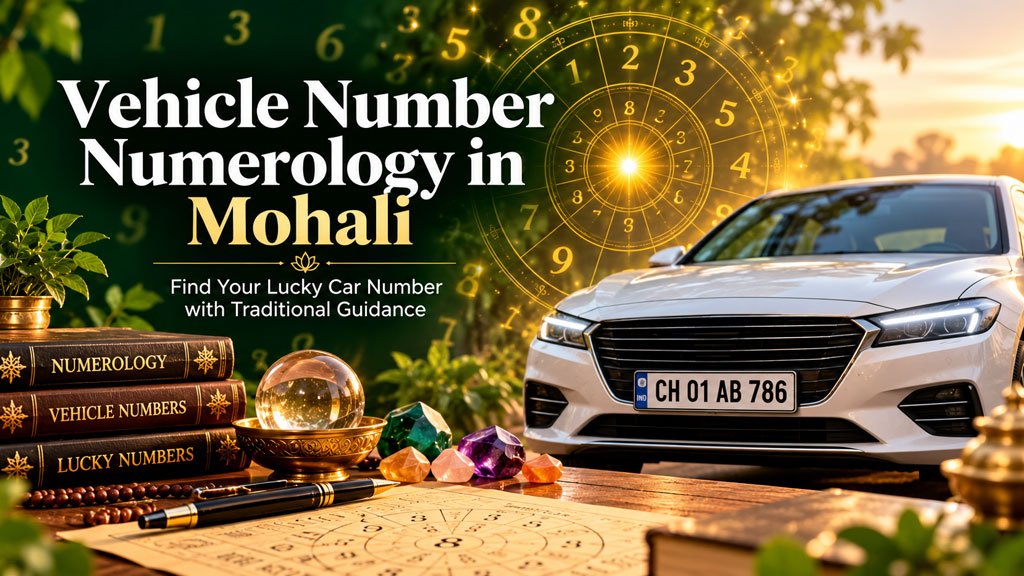 Vehicle Number Numerology in Mohali for Lucky Car Number Guidance